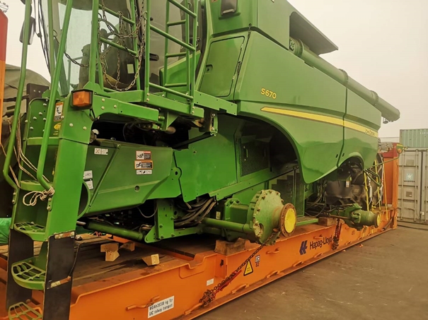 德國收割機(jī)進(jìn)口海運(yùn)報(bào)關(guān)到國內(nèi)的流程 德國收割機(jī)進(jìn)口報(bào)關(guān)